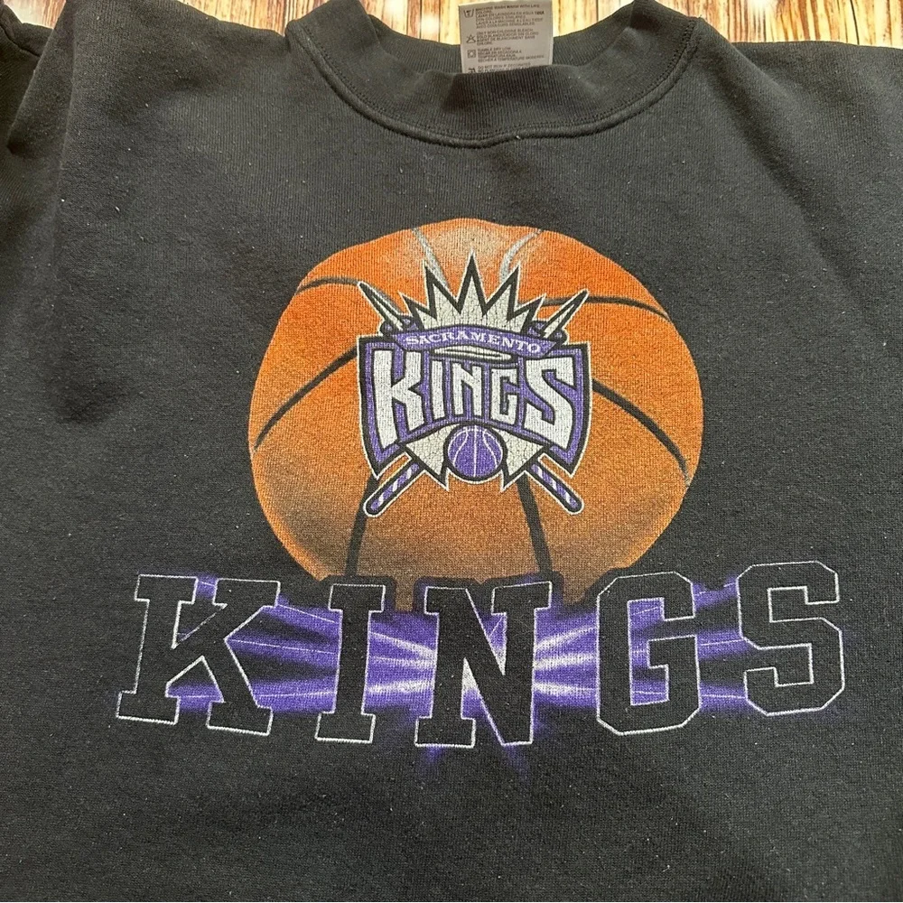 Vintage Sacramento Kings Sweatshirt Size XL